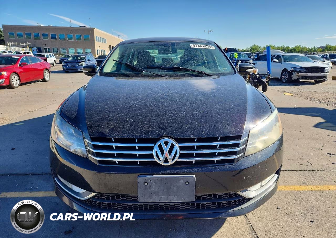 2013 Volkswagen Passat Se VIN:1VWBN7A38DC016931 - 5