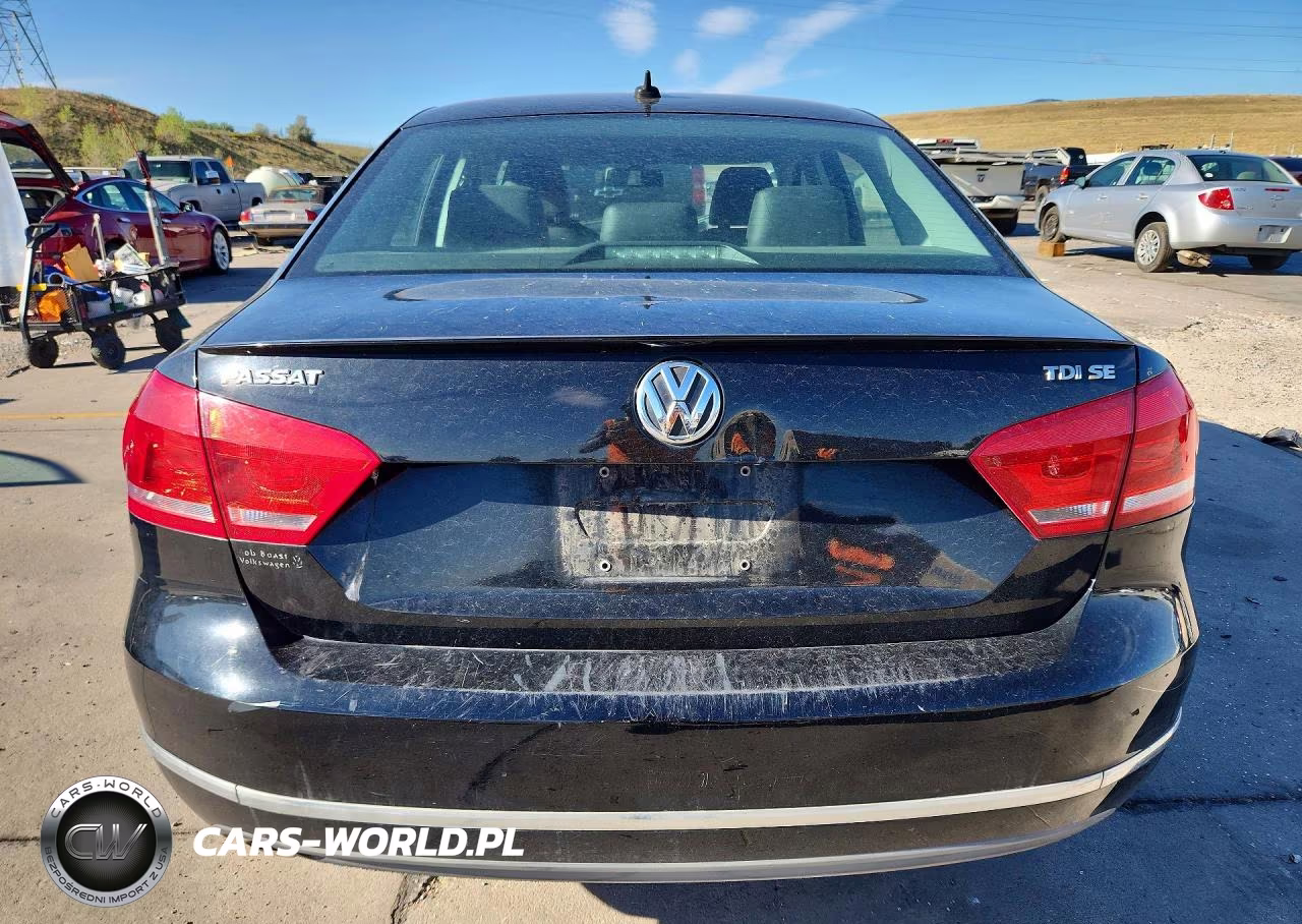 2013 Volkswagen Passat Se VIN:1VWBN7A38DC016931 - 6