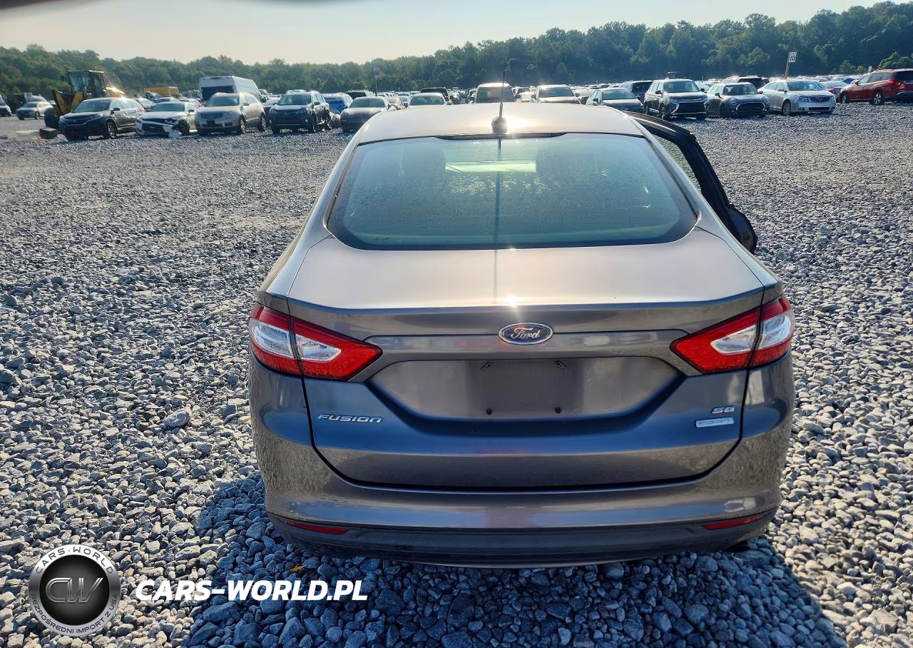 2014 Ford Fusion Se VIN:1FA6P0HD3E5395711 - 6