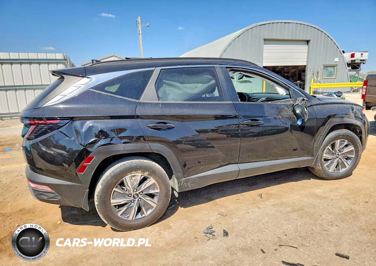 2023 Hyundai Tucson Blue VIN:KM8JBCA17PU090530 - 3