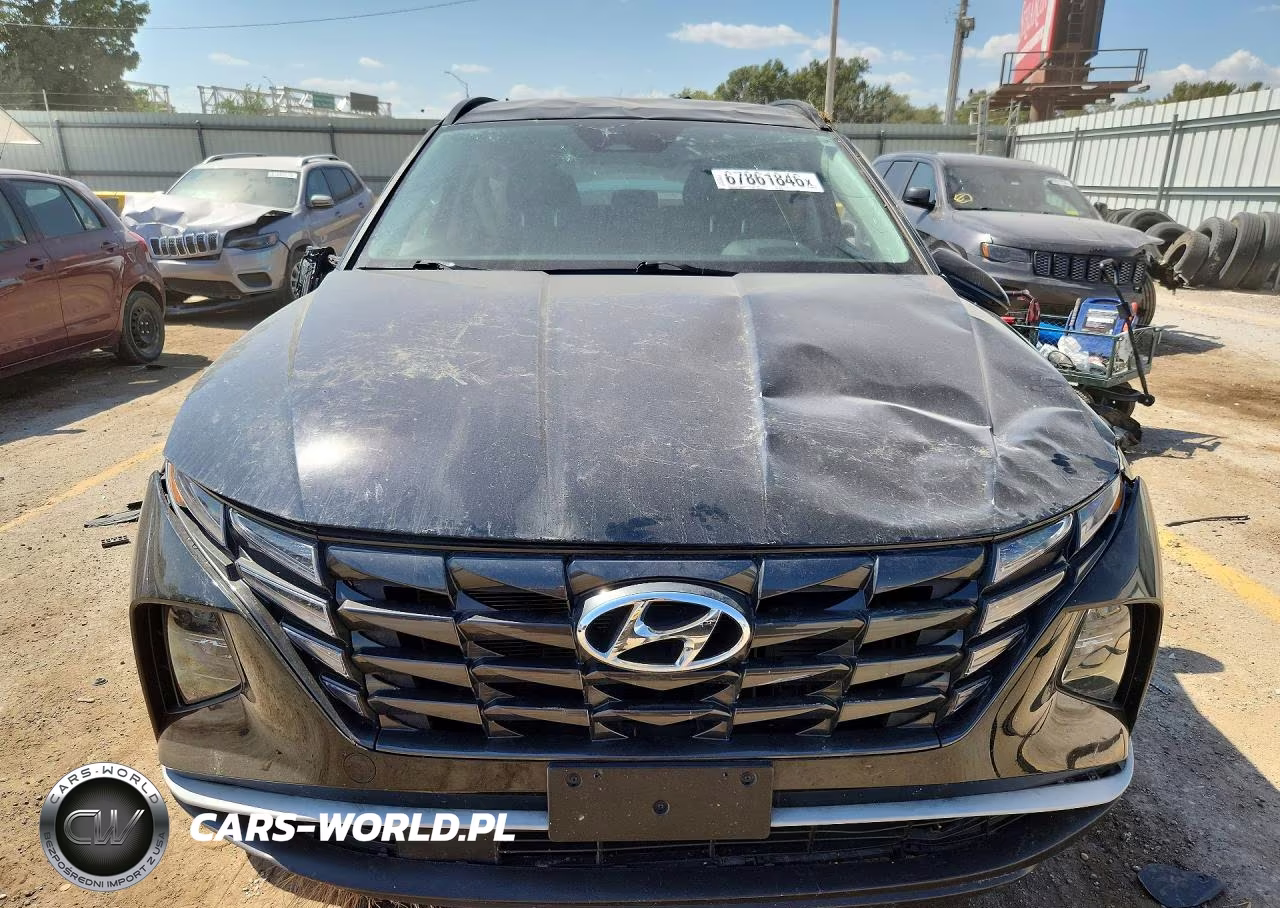 2023 Hyundai Tucson Blue VIN:KM8JBCA17PU090530 - 5