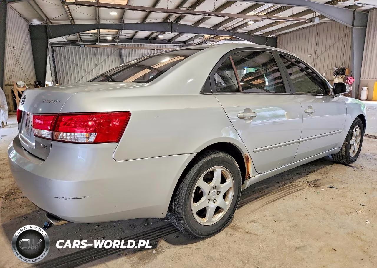 2007 Hyundai Sonata Se VIN:5NPEU46F87H155910 - 3