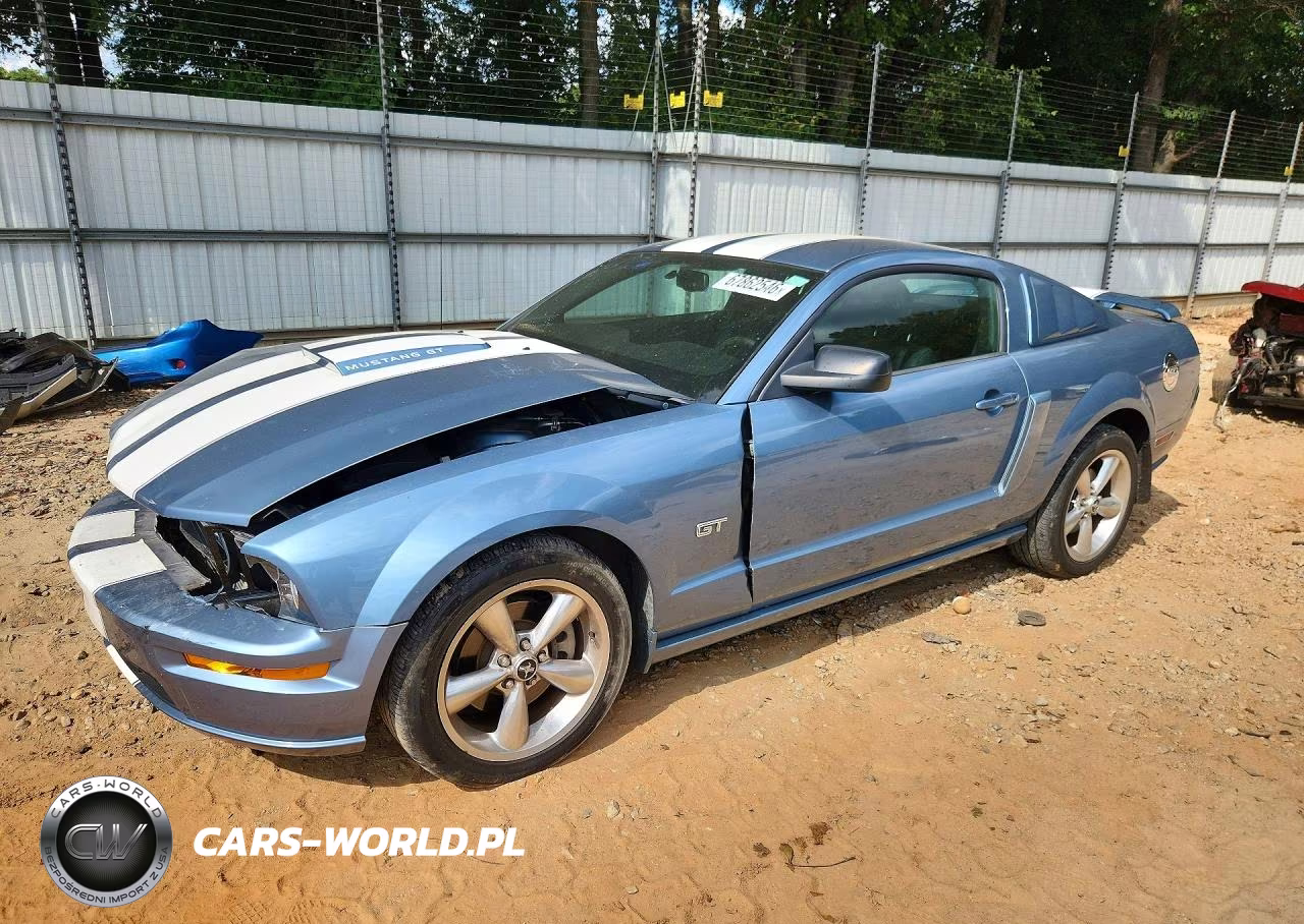 2007 Ford Mustang Gt VIN:1ZVHT82H875348604 - 1