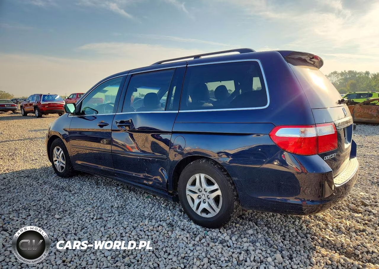 2006 Honda Odyssey Exl VIN:5FNRL387X6B071220 - 2