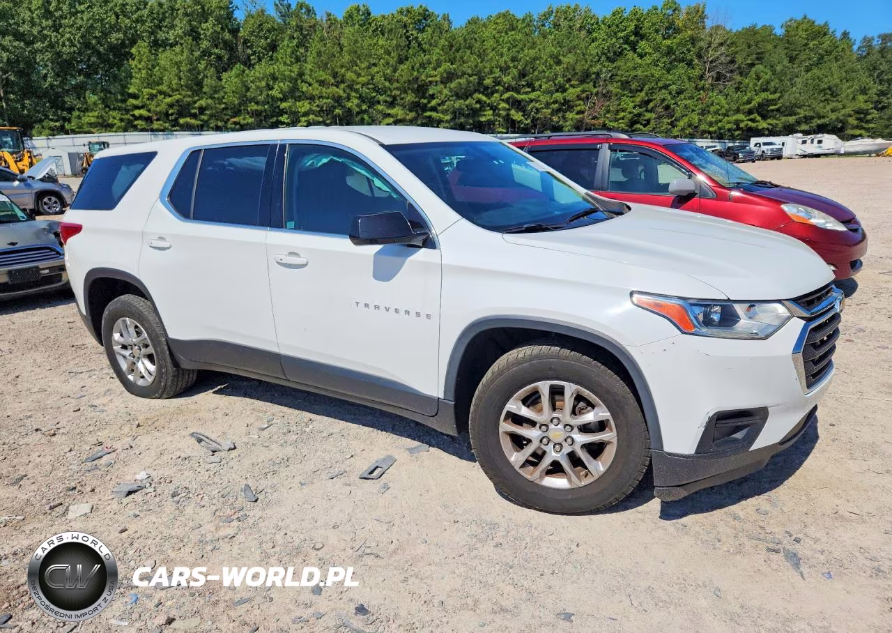 2020 Chevrolet Traverse Ls VIN:1GNERFKWXLJ101505 - 4