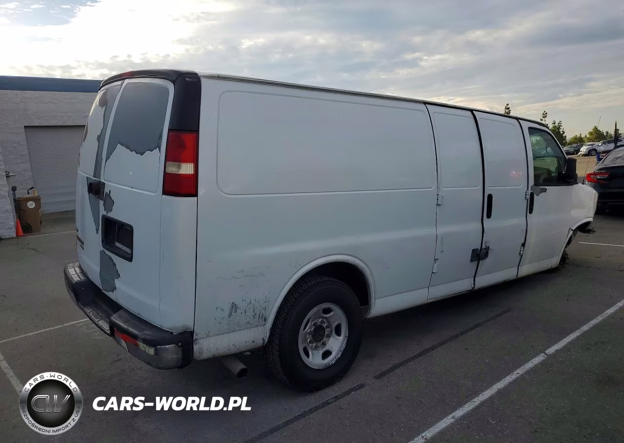 2011 Chevrolet Express 3500 Delivery Van VIN:1GCZGUCA1B1128906 - 3