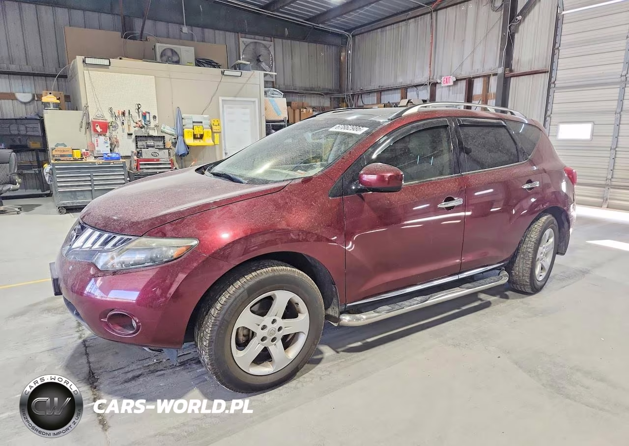 2009 Nissan Murano S VIN:JN8AZ18W89W131233 - 1