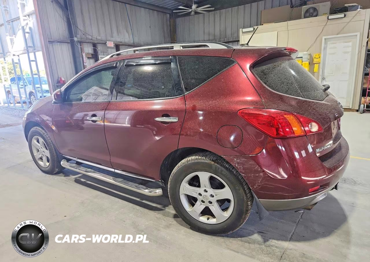 2009 Nissan Murano S VIN:JN8AZ18W89W131233 - 2