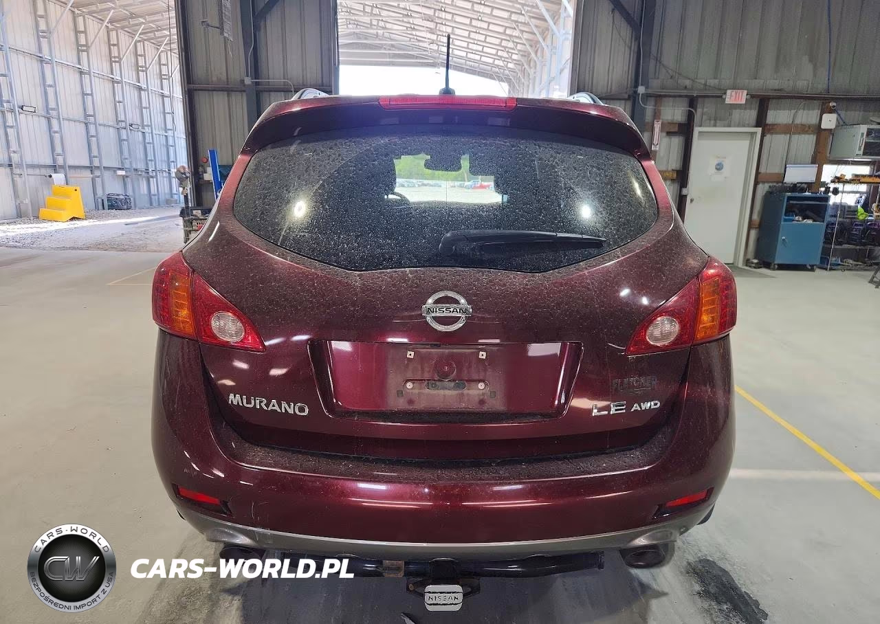 2009 Nissan Murano S VIN:JN8AZ18W89W131233 - 6