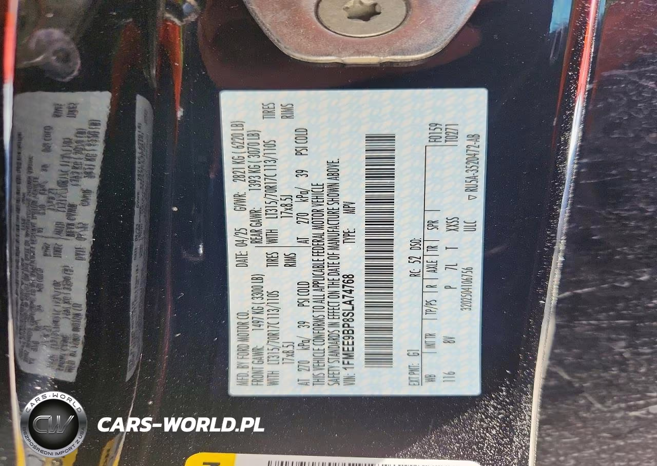 2025 Ford Bronco Badlands VIN:1FMEE9BP8SLA74768 - 13