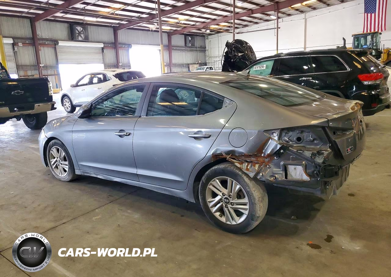 2019 HYUNDAI ELANTRA SEL VIN:5NPD84LF8KH475922 - 2