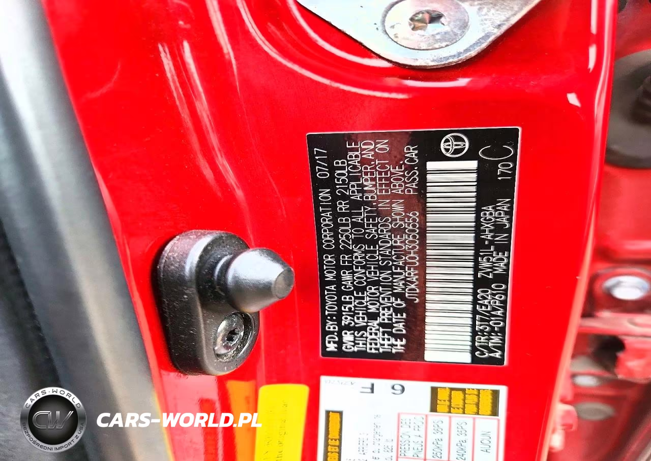 2017 Toyota Prius Four VIN:JTDKARFU0H3050556 - 12
