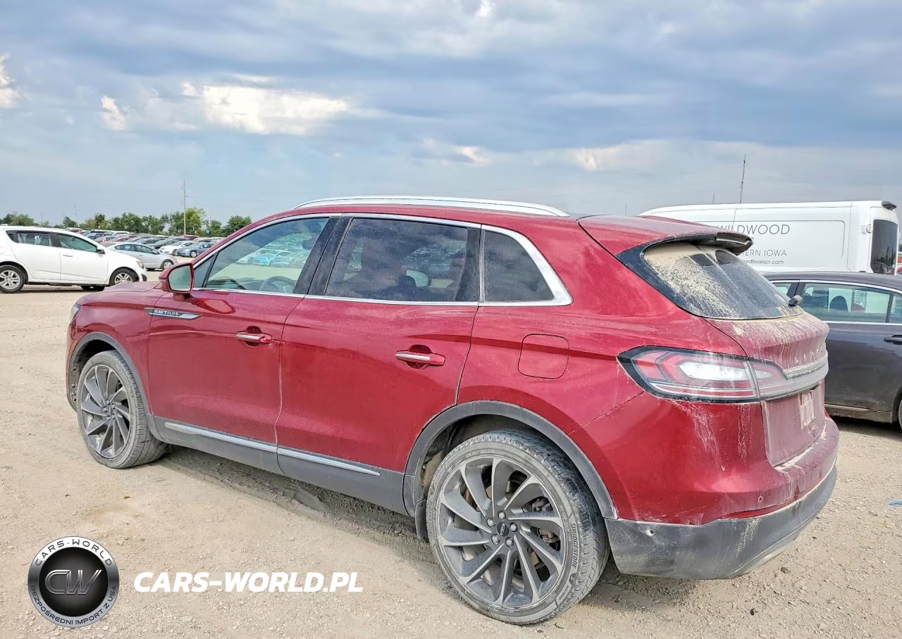 2019 Lincoln Nautilus Reserve VIN:2LMPJ8LP6KBL24073 - 2