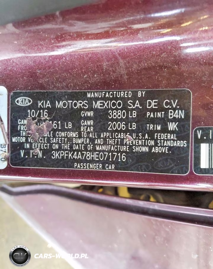 2017 Kia Forte Lx VIN:3KPFK4A78HE071716 - 12