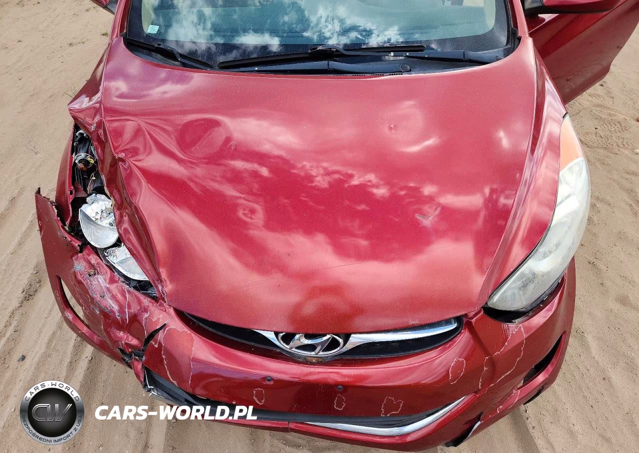 2013 Hyundai Elantra Gls VIN:5NPDH4AE0DH325199 - 11