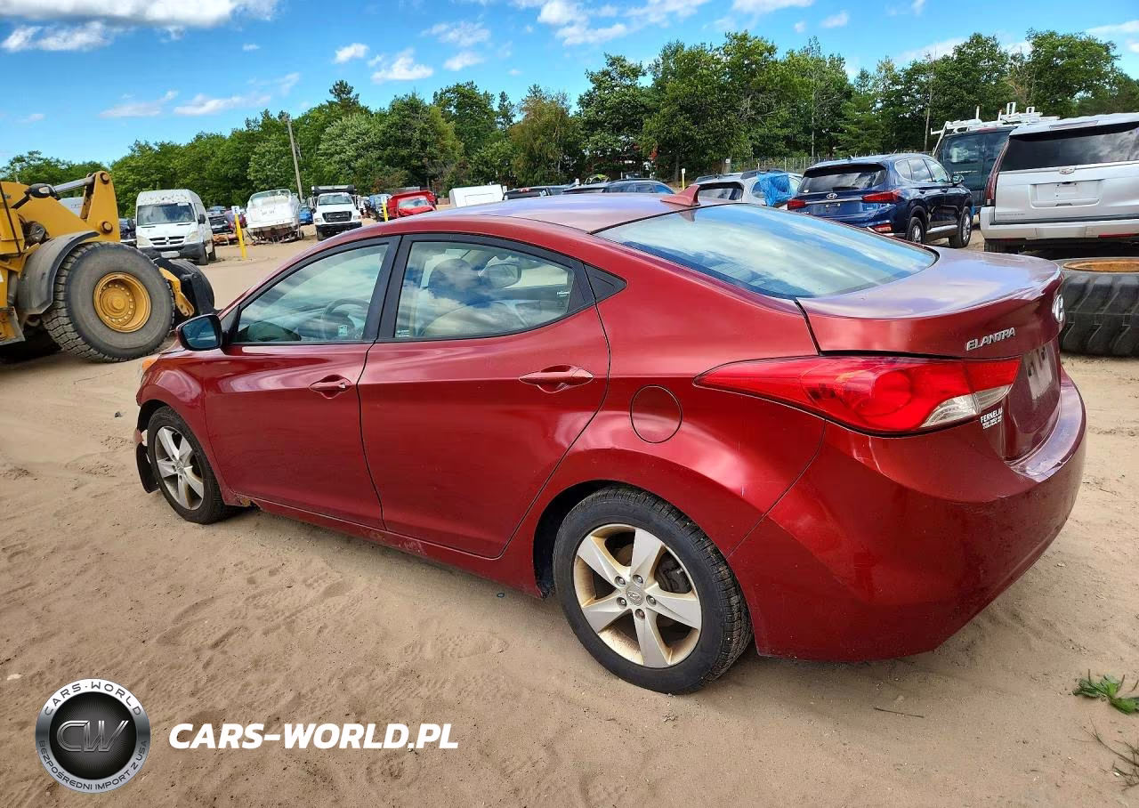 2013 Hyundai Elantra Gls VIN:5NPDH4AE0DH325199 - 2