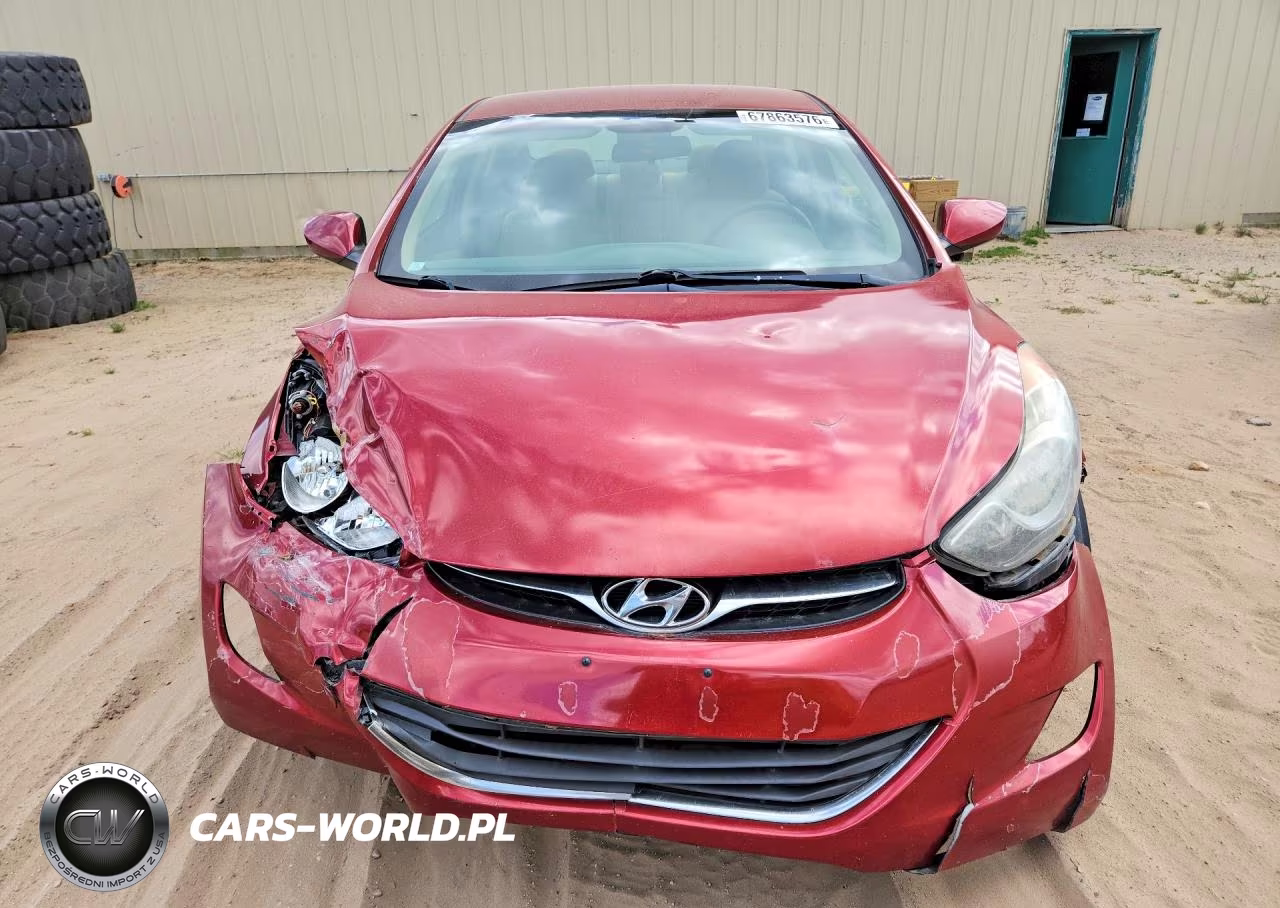 2013 Hyundai Elantra Gls VIN:5NPDH4AE0DH325199 - 5
