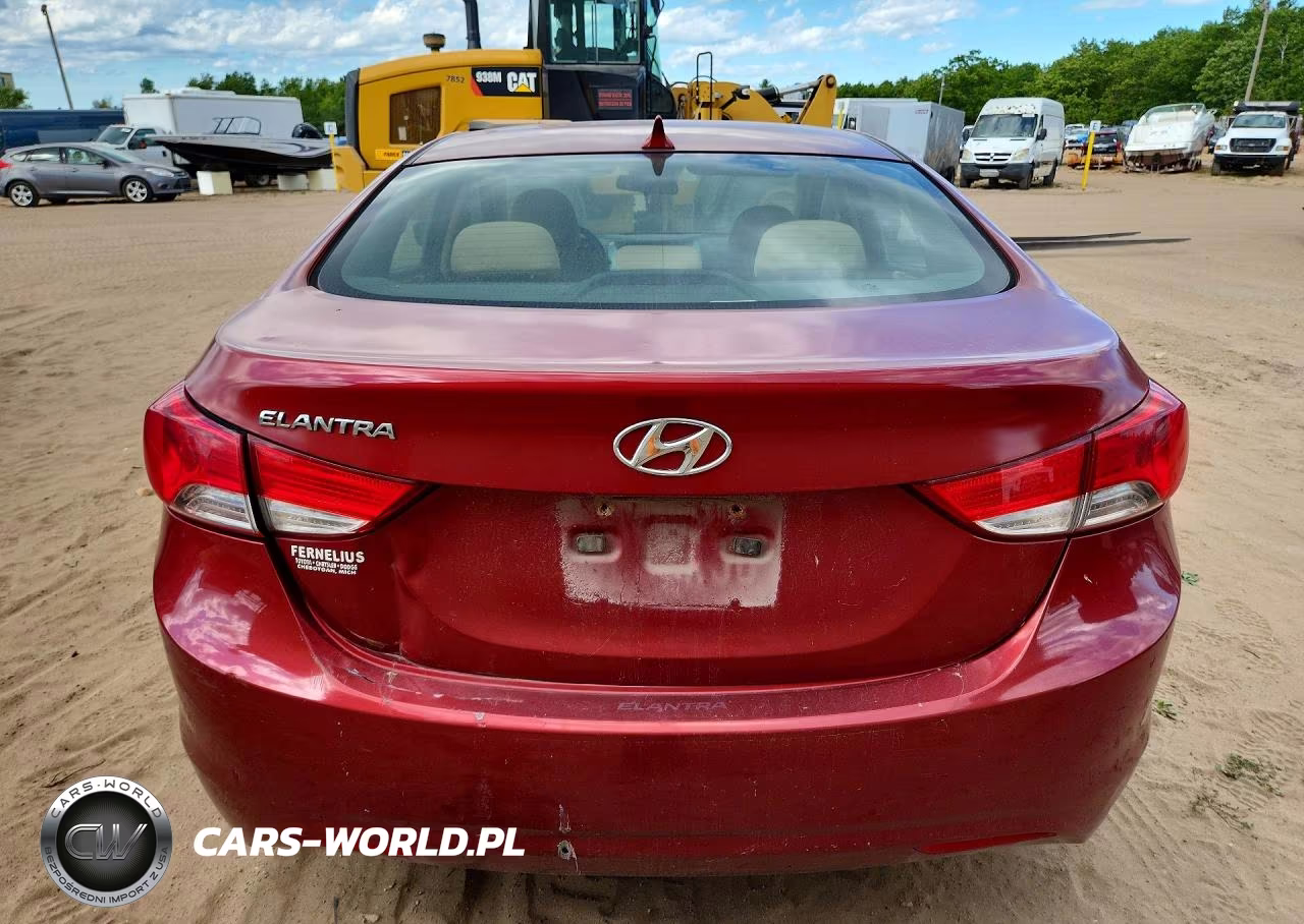 2013 Hyundai Elantra Gls VIN:5NPDH4AE0DH325199 - 6