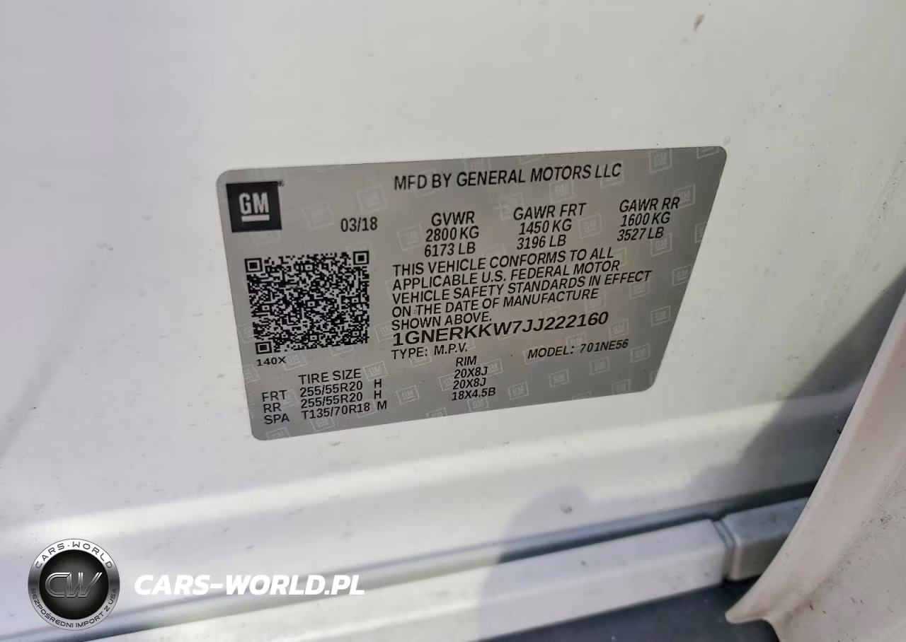 2018 Chevrolet Traverse Premier VIN:1GNERKKW7JJ222160 - 13