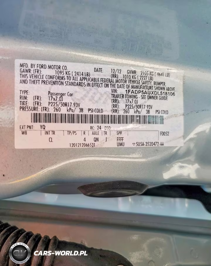 2013 Ford C-Max Se VIN:1FADP5AUXDL518106 - 12