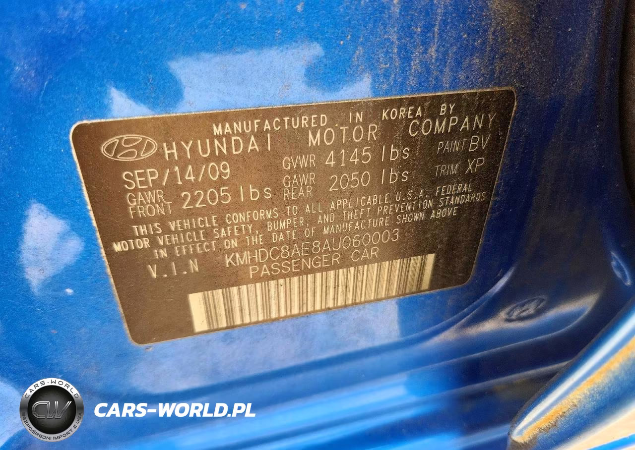 2010 Hyundai Elantra Touring Se VIN:KMHDC8AE8AU060003 - 12