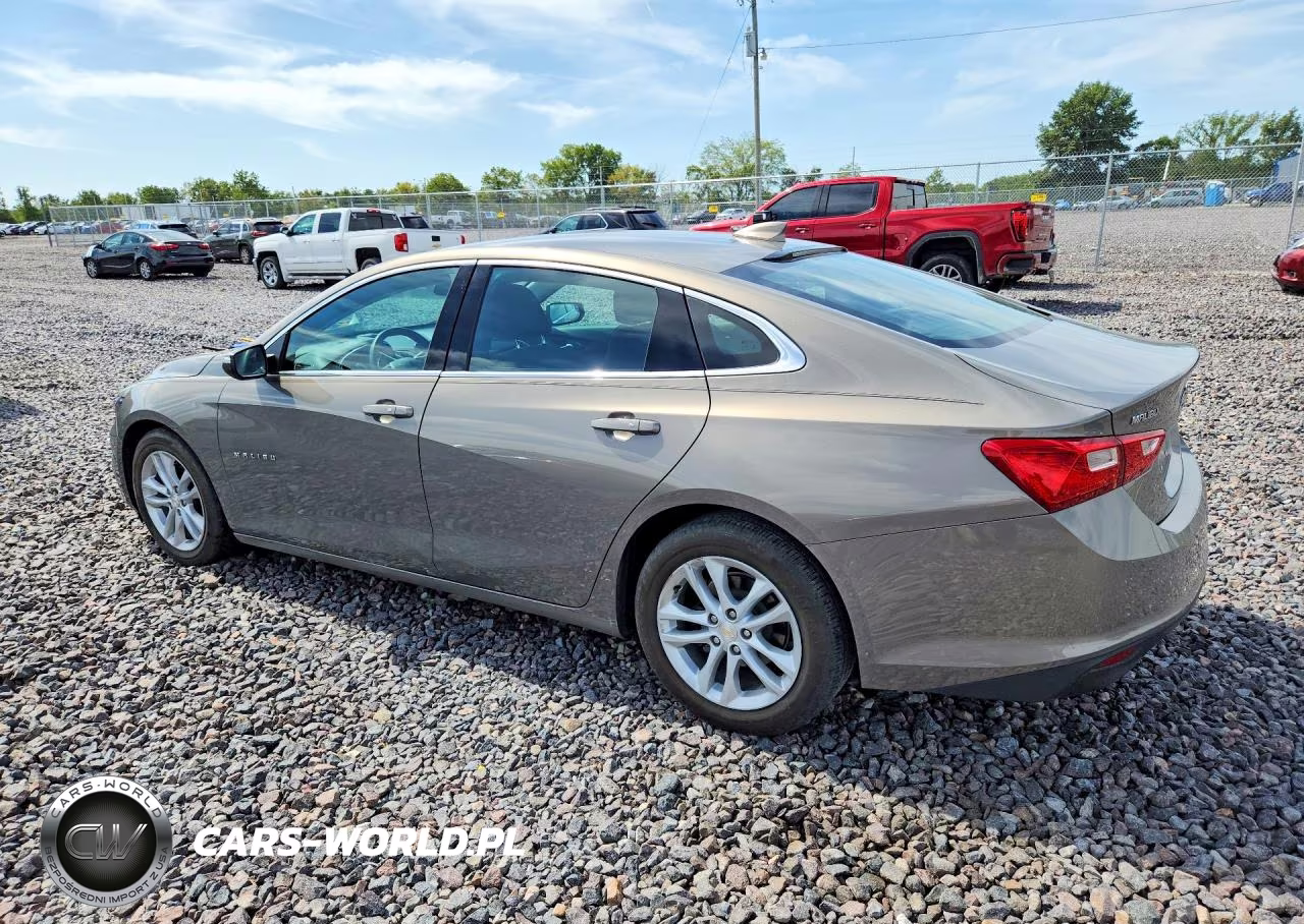 2017 Chevrolet Malibu Lt VIN:1G1ZE5STXHF124551 - 2