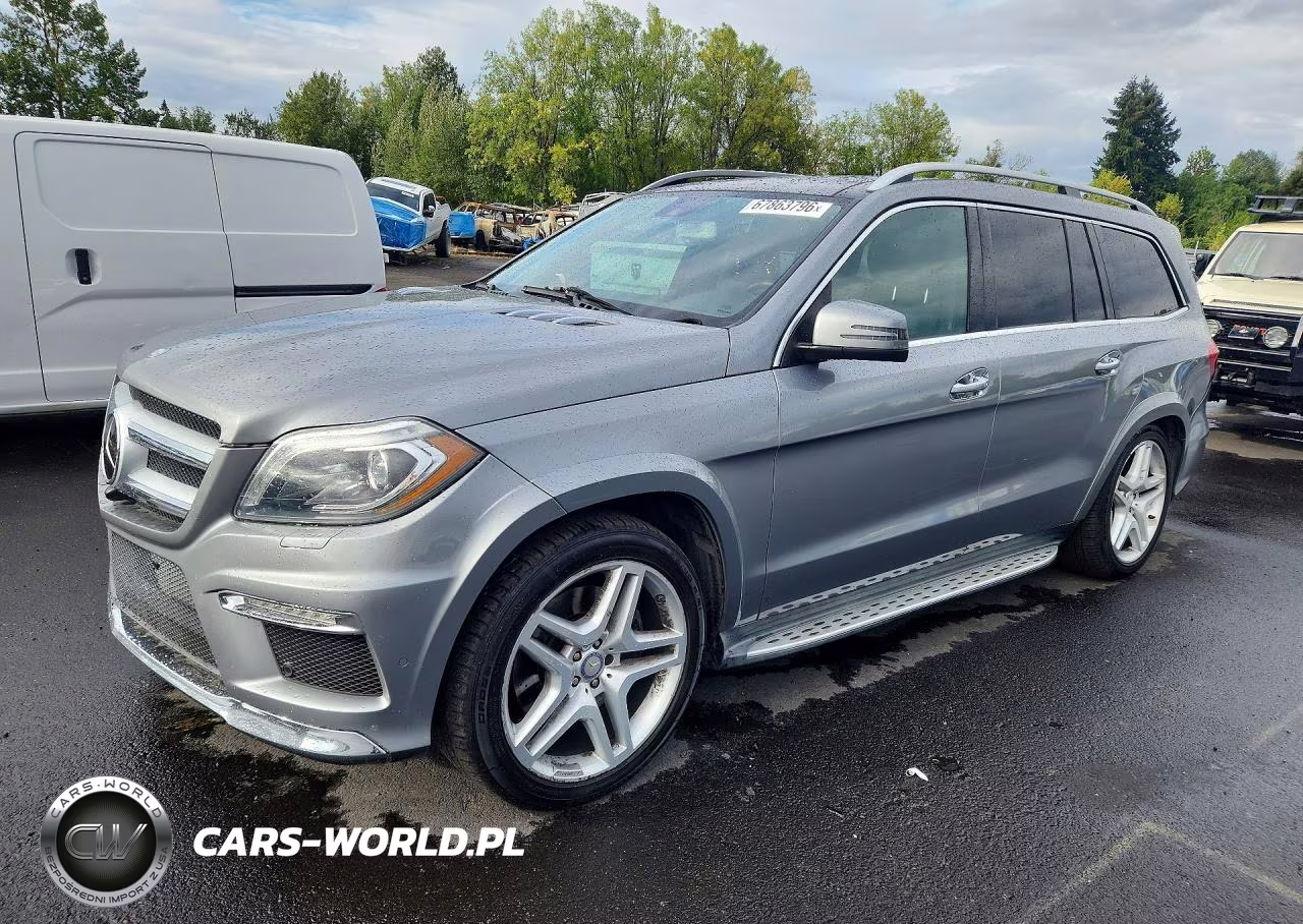 2014 Mercedes-Benz Gl 550 4Matic VIN:4JGDF7DE6EA348591 - 1