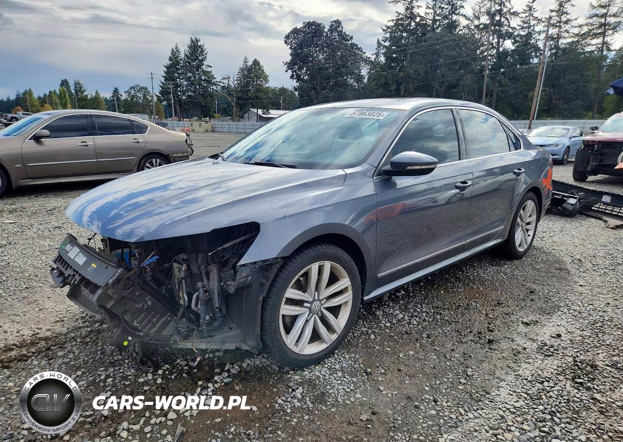 2017 Volkswagen Passat Se VIN:1VWGT7A36HC053672 - 1