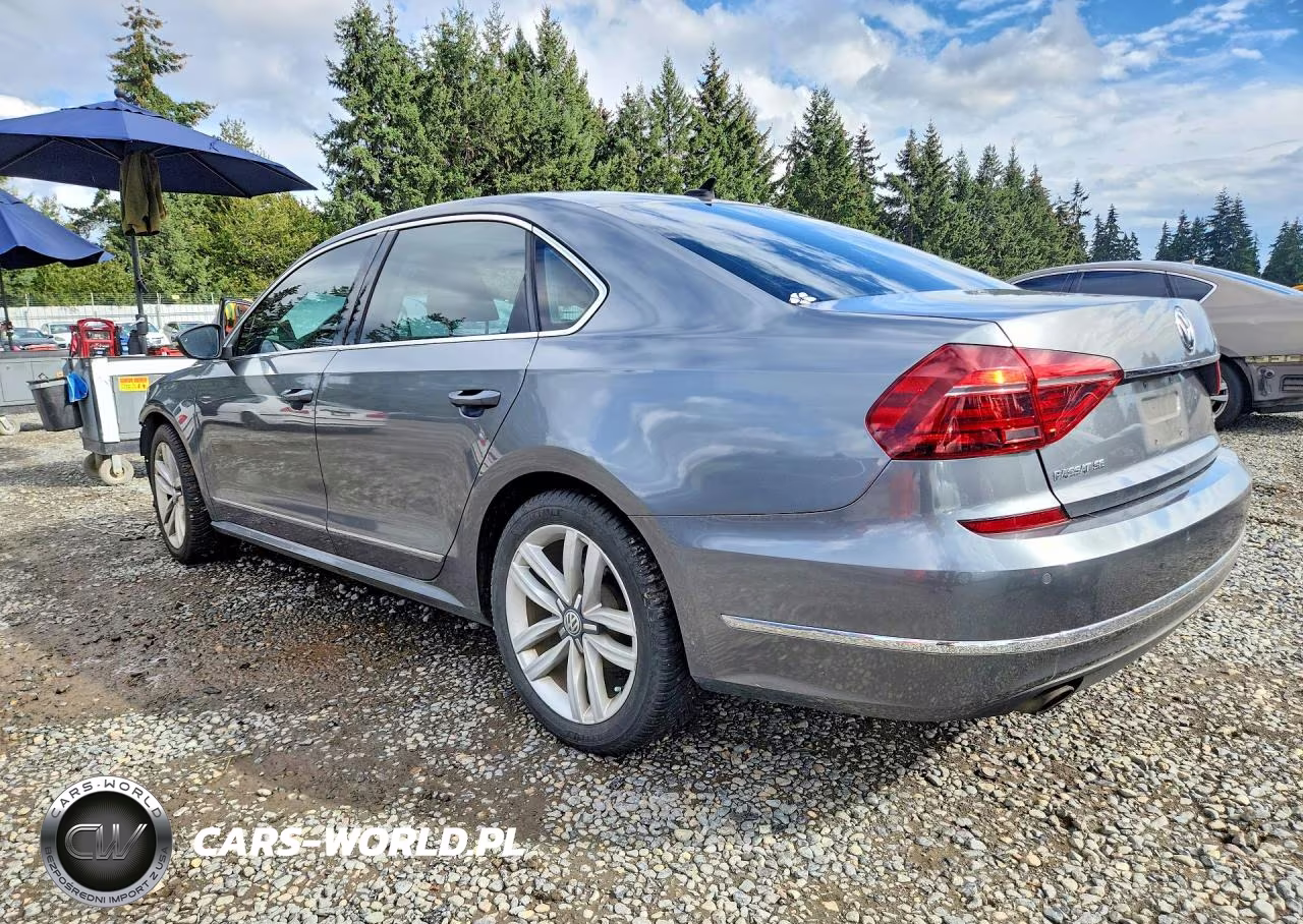 2017 Volkswagen Passat Se VIN:1VWGT7A36HC053672 - 2