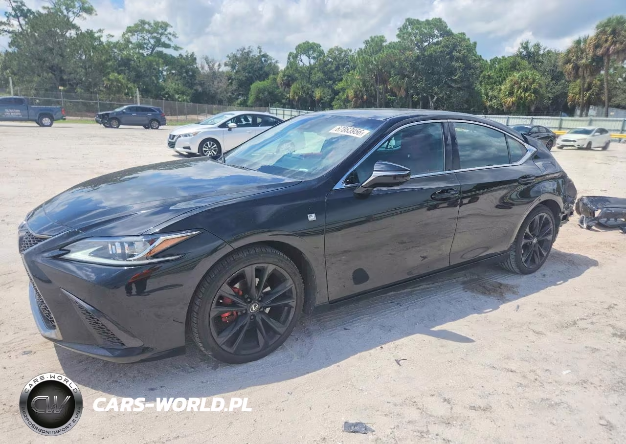 2022 Lexus Es 350 F Sport VIN:58AJZ1B15NU124436 - 1