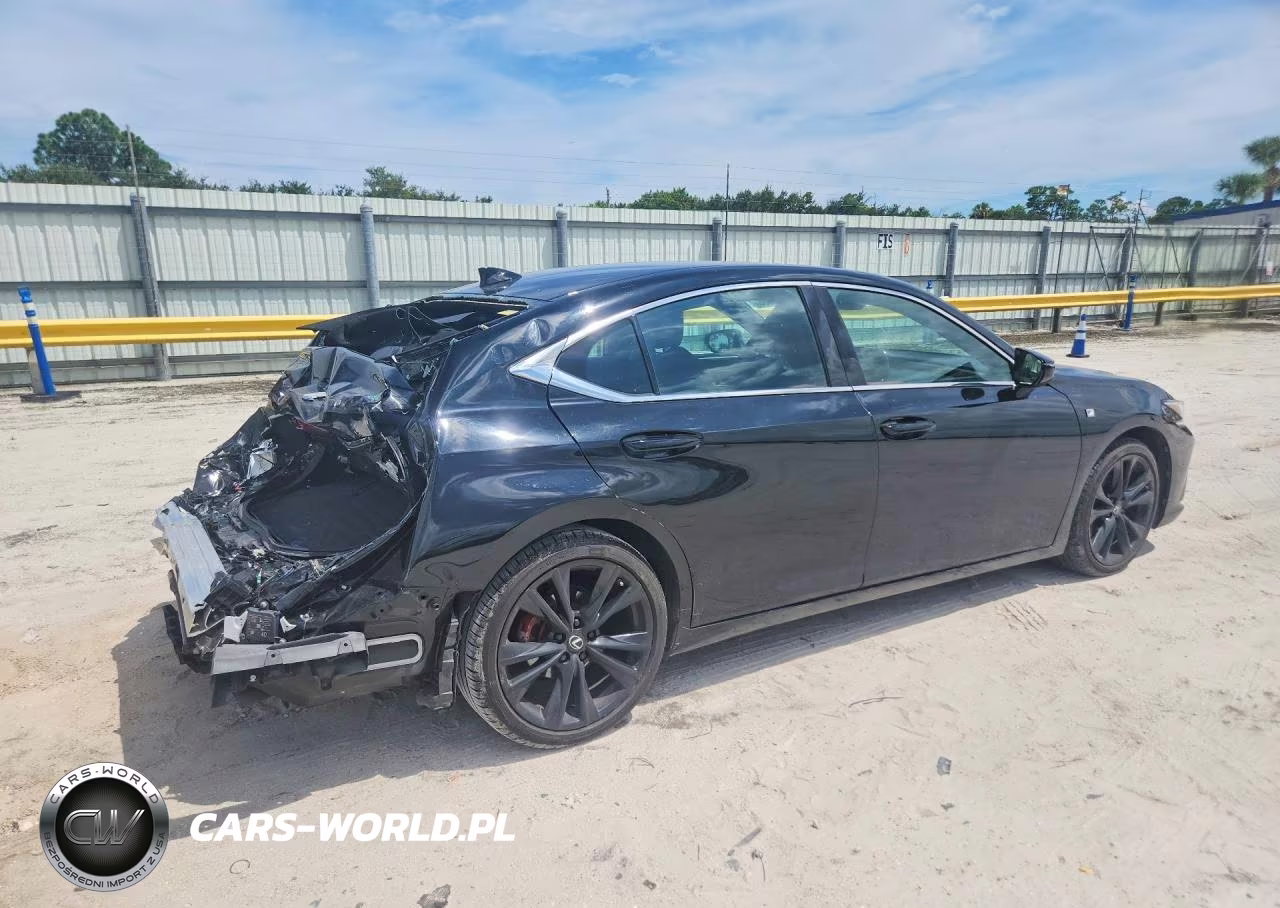 2022 Lexus Es 350 F Sport VIN:58AJZ1B15NU124436 - 3