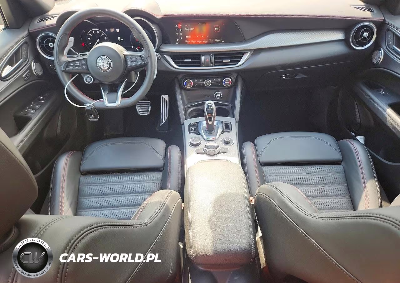 2024 Alfa Romeo Stelvio Ti VIN:ZASPAKBN6R7D76939 - 8
