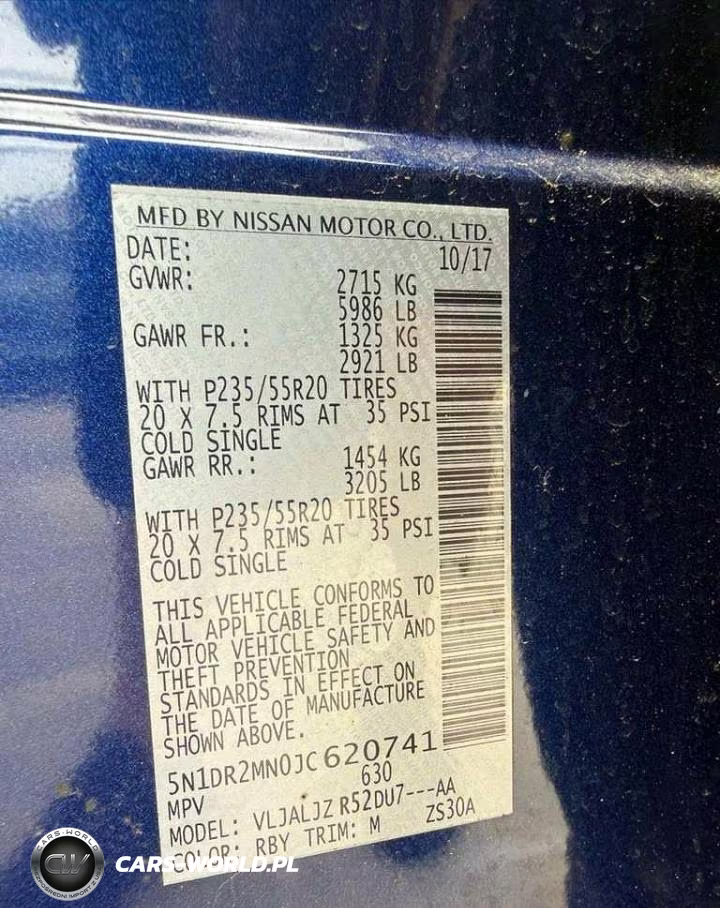 2018 Nissan Pathfinder Platinum VIN:5N1DR2MN0JC620741 - 12