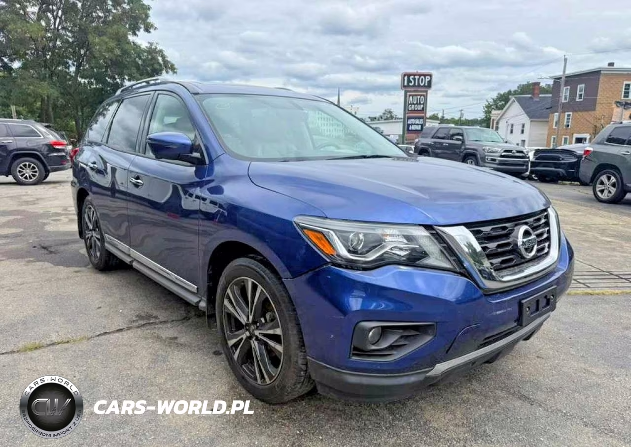 2018 Nissan Pathfinder Platinum VIN:5N1DR2MN0JC620741 - 4