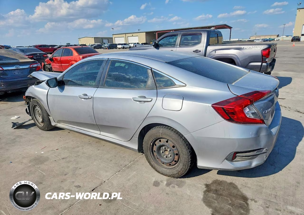 2020 Honda Civic Lx VIN:2HGFC2F66LH590098 - 2