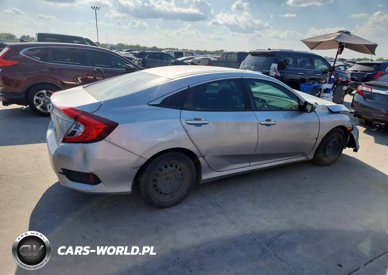 2020 Honda Civic Lx VIN:2HGFC2F66LH590098 - 3