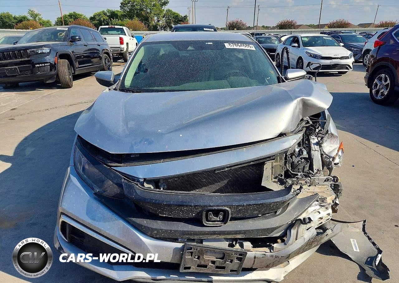 2020 Honda Civic Lx VIN:2HGFC2F66LH590098 - 5