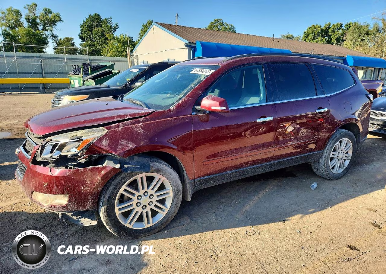 2015 Chevrolet Traverse Lt VIN:1GNKRGKD4FJ342214 - 1