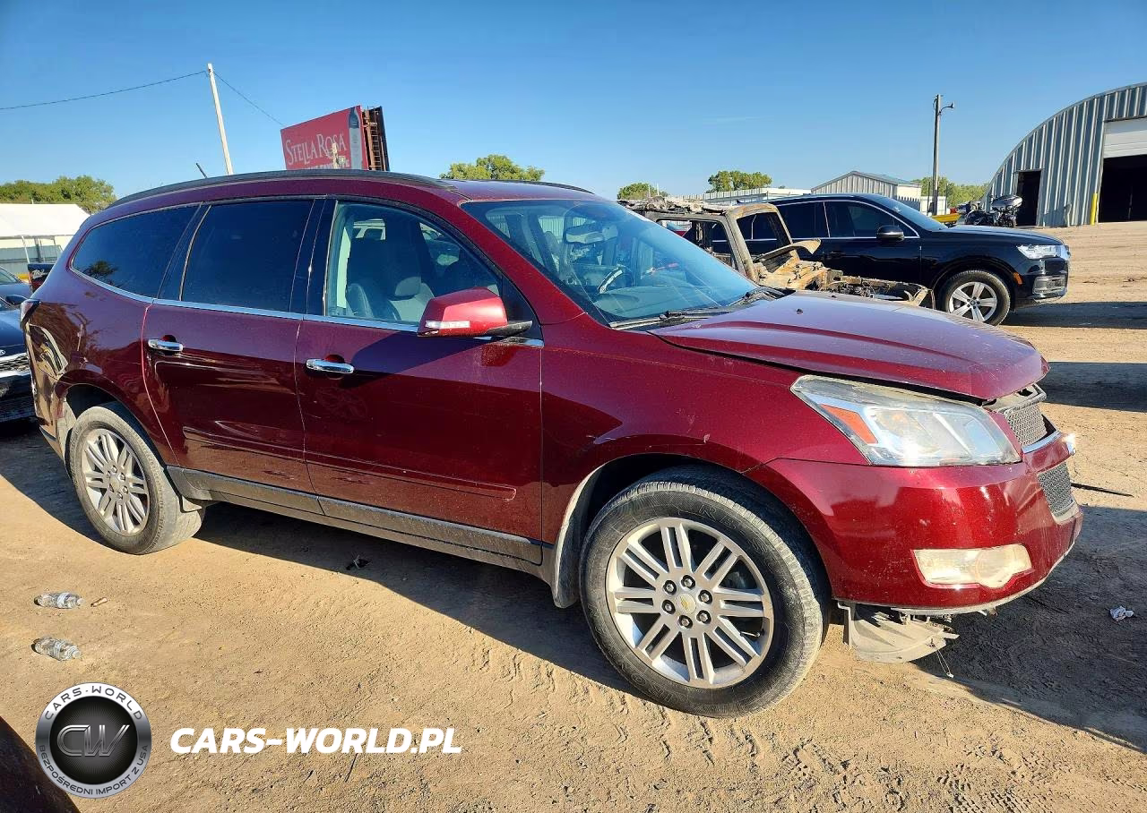 2015 Chevrolet Traverse Lt VIN:1GNKRGKD4FJ342214 - 4