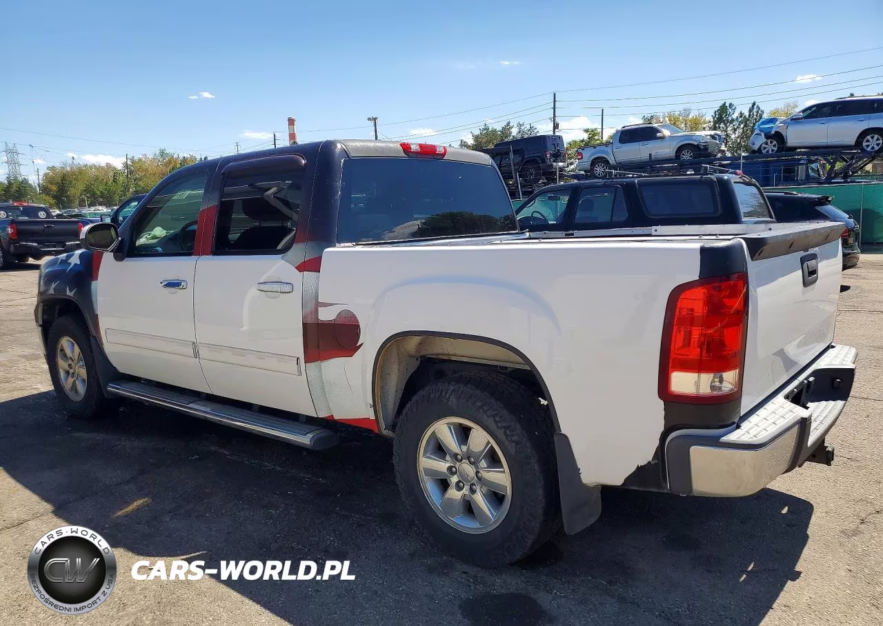 2011 GMC Sierra K1500 Slt VIN:3GTP2WE38BG294597 - 2