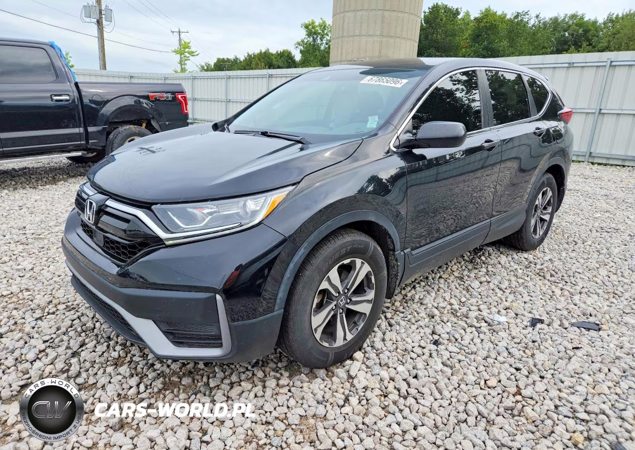 2021 Honda Cr-V Lx VIN:5J6RW1H21ML006180 - 1