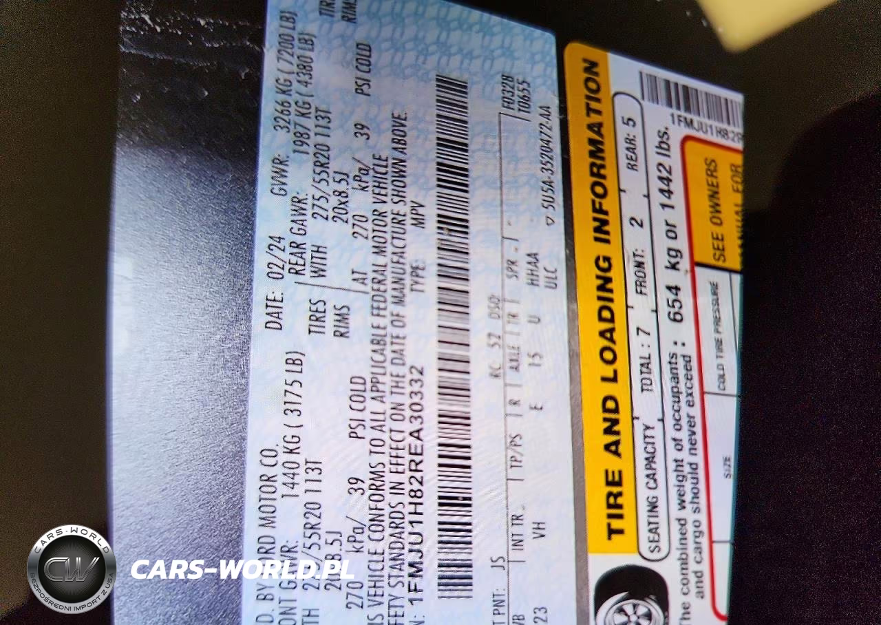 2024 Ford Expedition Xlt VIN:1FMJU1H82REA30332 - 13
