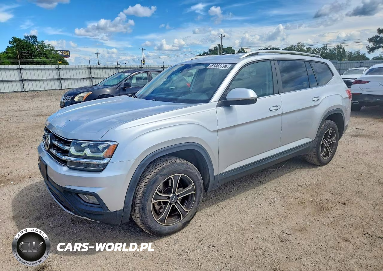 2019 Volkswagen Atlas Se VIN:1V2WR2CA6KC560167 - 1