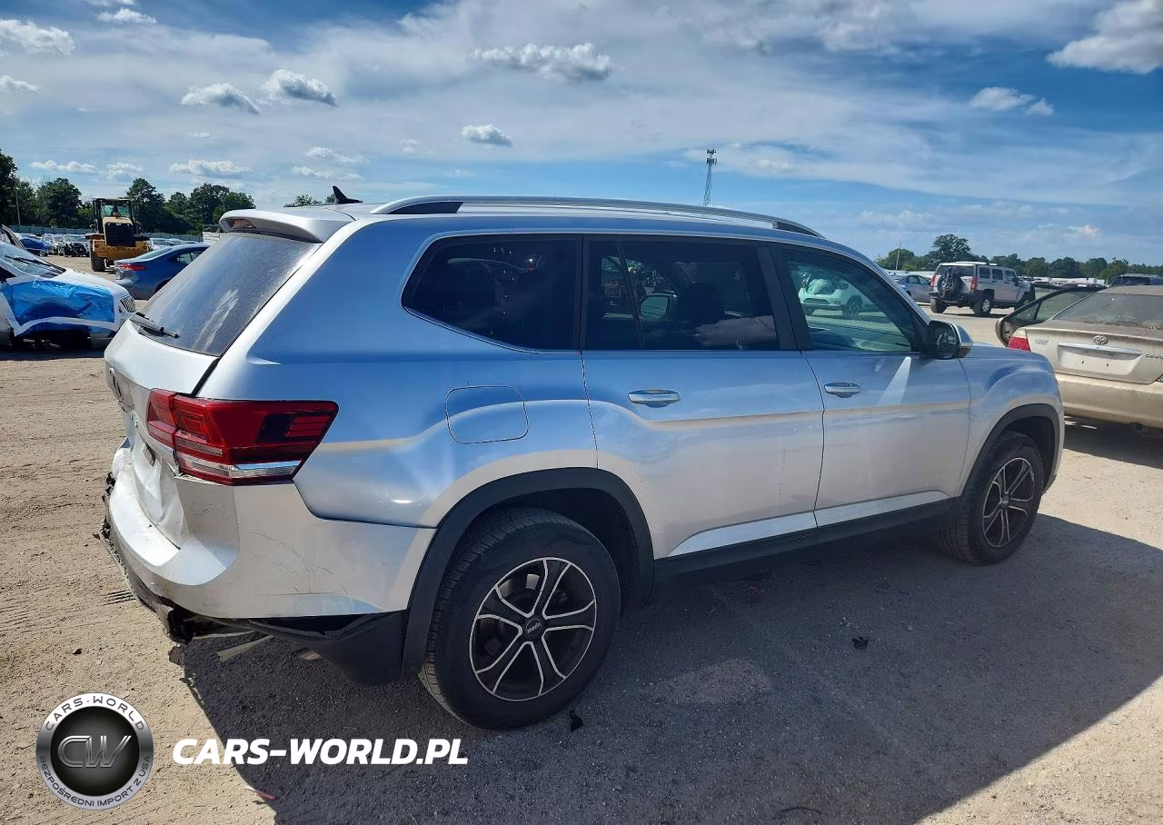 2019 Volkswagen Atlas Se VIN:1V2WR2CA6KC560167 - 3