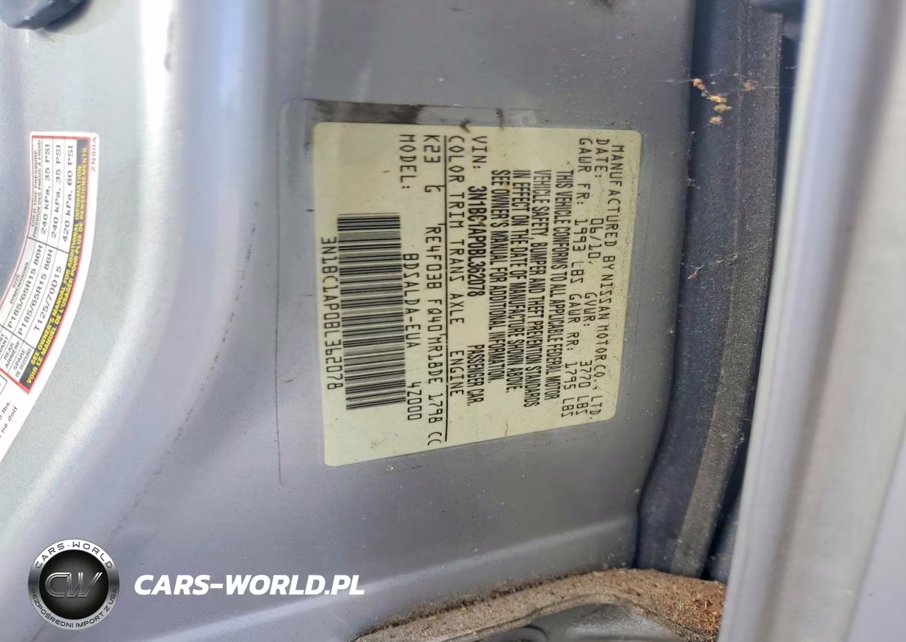 2011 Nissan Versa 1.8 S VIN:3N1BC1AP0BL362078 - 12
