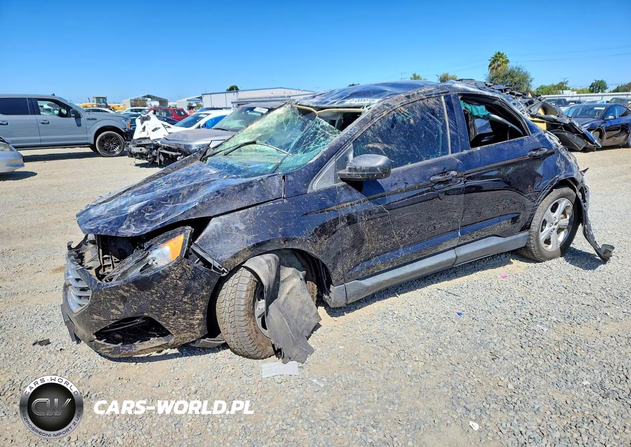 2022 Ford Edge Se VIN:2FMPK4G96NBA47345 - 1