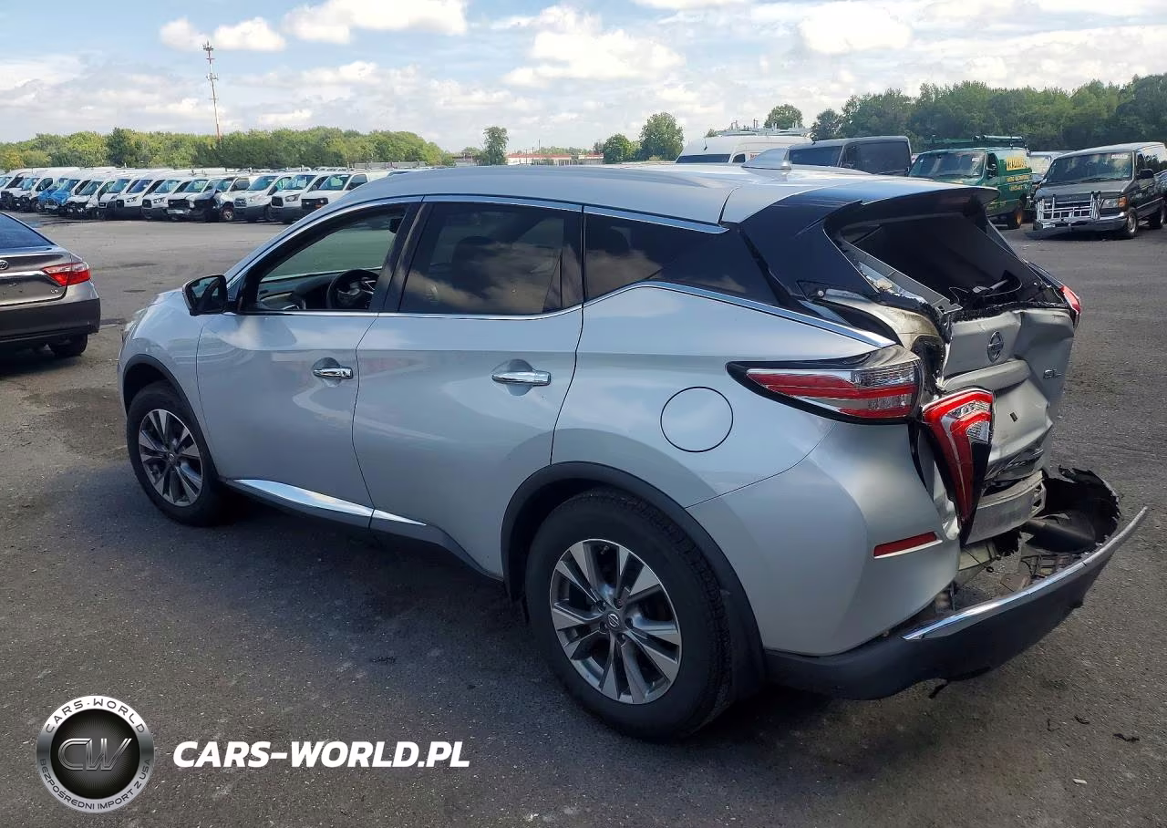 2018 Nissan Murano Sl VIN:5N1AZ2MG1JN183874 - 2