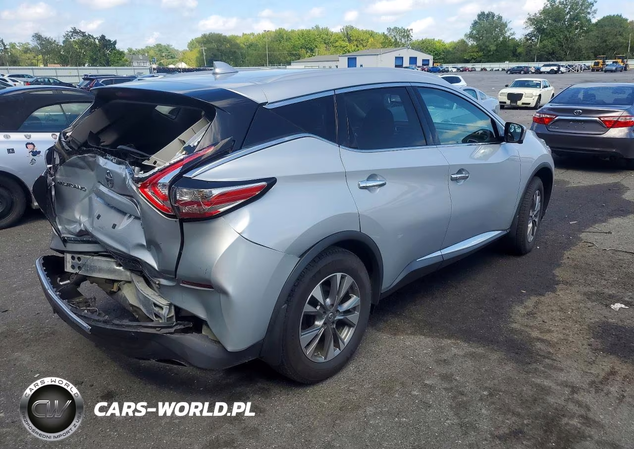 2018 Nissan Murano Sl VIN:5N1AZ2MG1JN183874 - 3