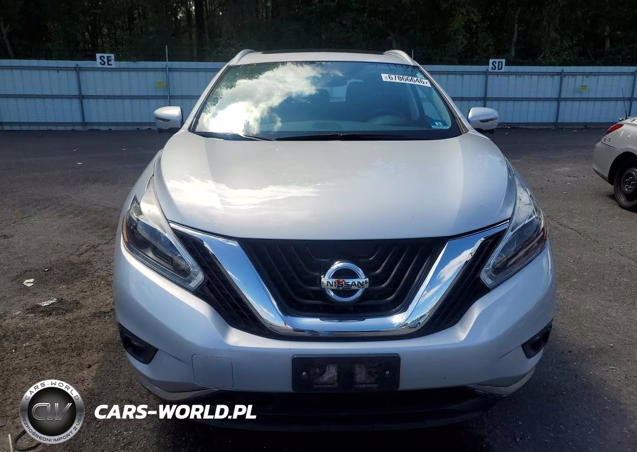 2018 Nissan Murano Sl VIN:5N1AZ2MG1JN183874 - 5
