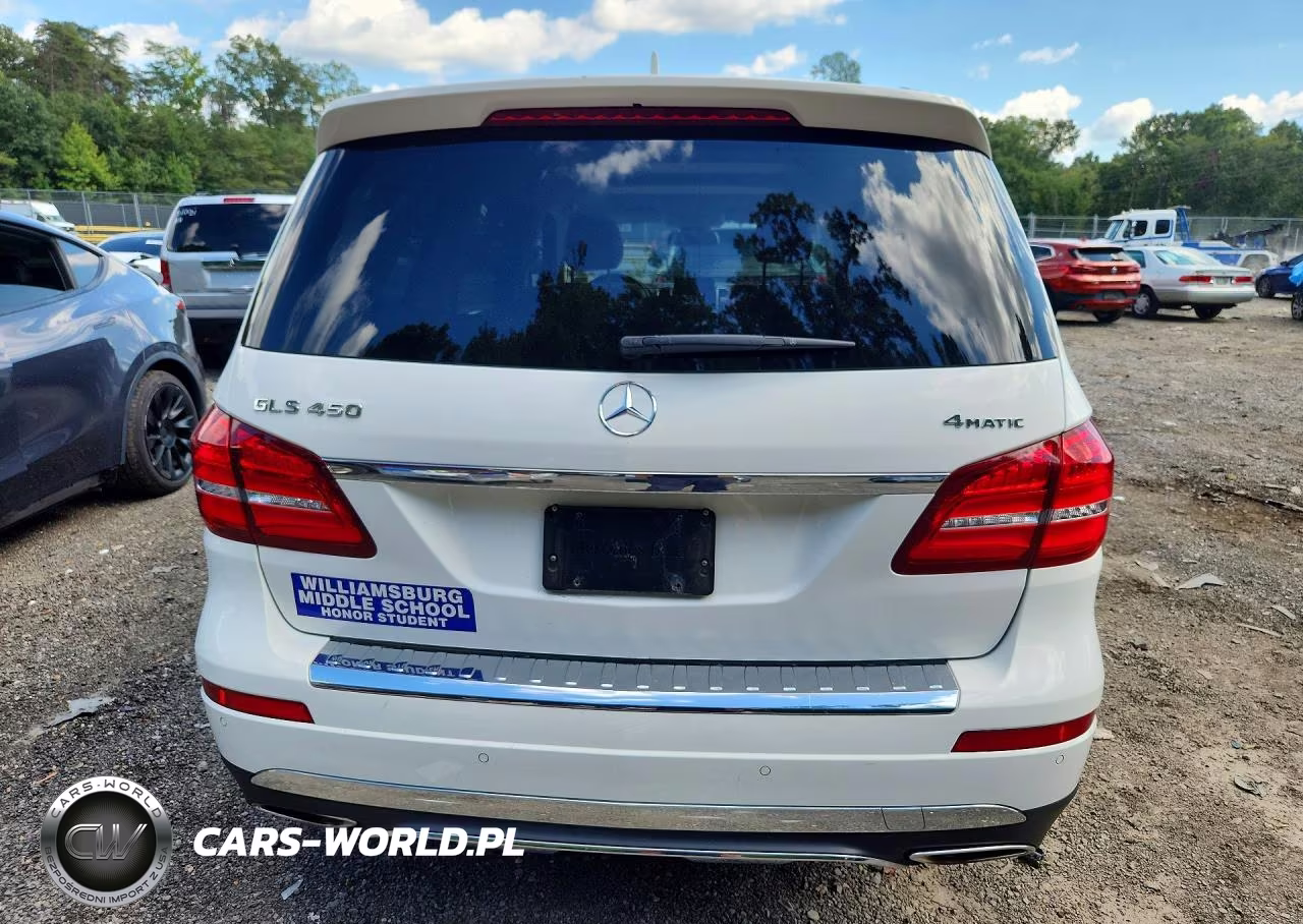 2017 Mercedes-Benz Gls 450 4Matic VIN:4JGDF6EE0HA891061 - 6